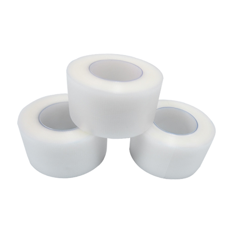 【批发】微孔PE透明胶带一次性透气柔软易撕的医用PE胶带