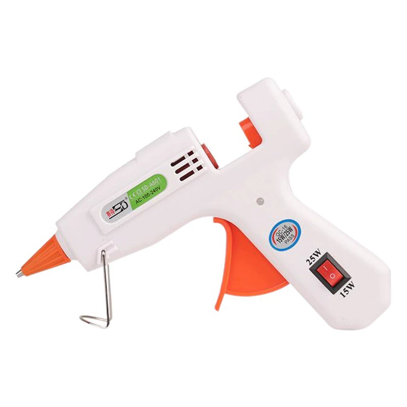 [Сад] SD-A601 бытовой небольшой горячего расплава клея пушка 7 мм двойной мощности горячего расплава пистолет горячего расплава клея пушка производитель