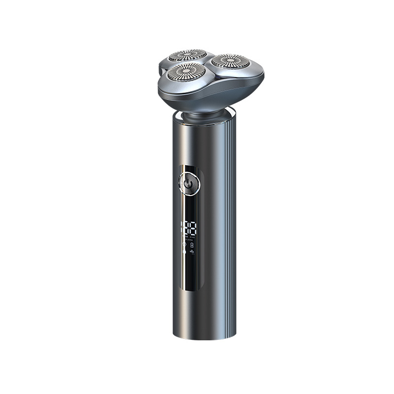 Electric Shaver For Men Digital Display USB Rechargeable Fully Washable Aluminum Alloy Body Home Appliances Personal Care_voghion.com