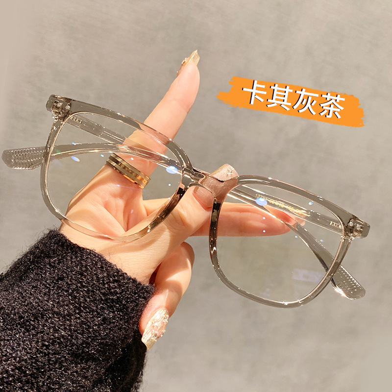 12751ネット紅INS風超軽TR近視鏡フレーム丸顔女子推薦すっぴん神器高級感眼鏡フレーム|undefined