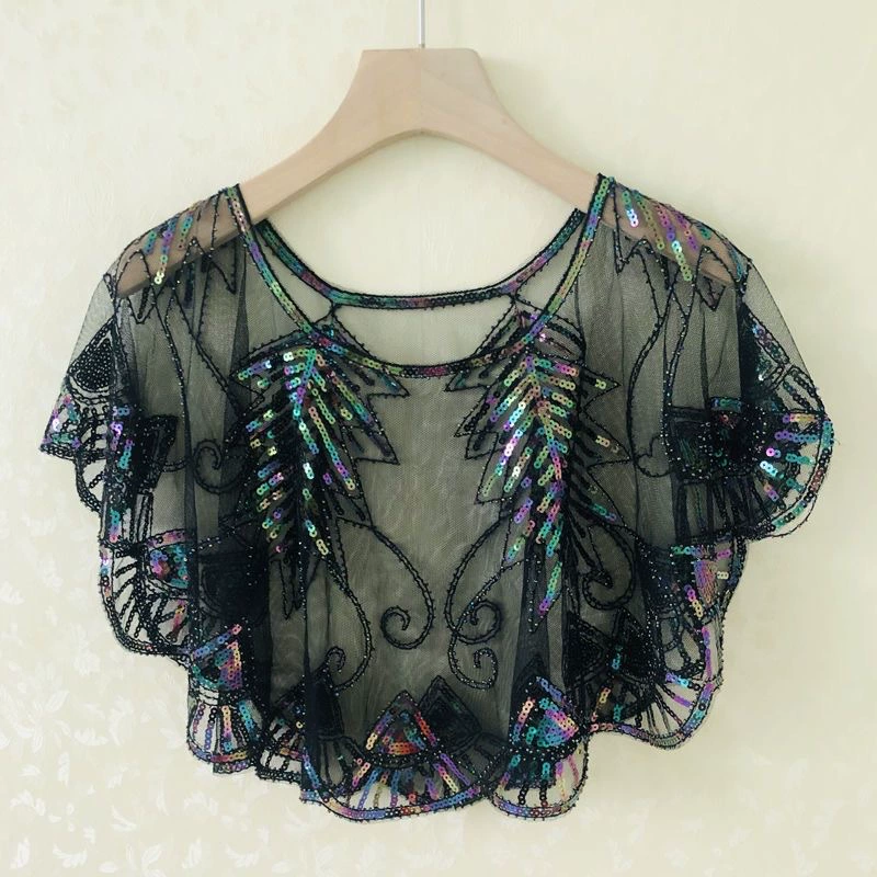 Демисезонная модная накидка, ногтевые sequins, тренч, жилет, западный стиль, европейский стиль, свободный крой