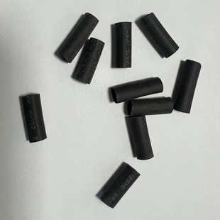 Black environmental protection insulation heat shrinkable sleeve electronic wire interface welding point shrink waterproof protection