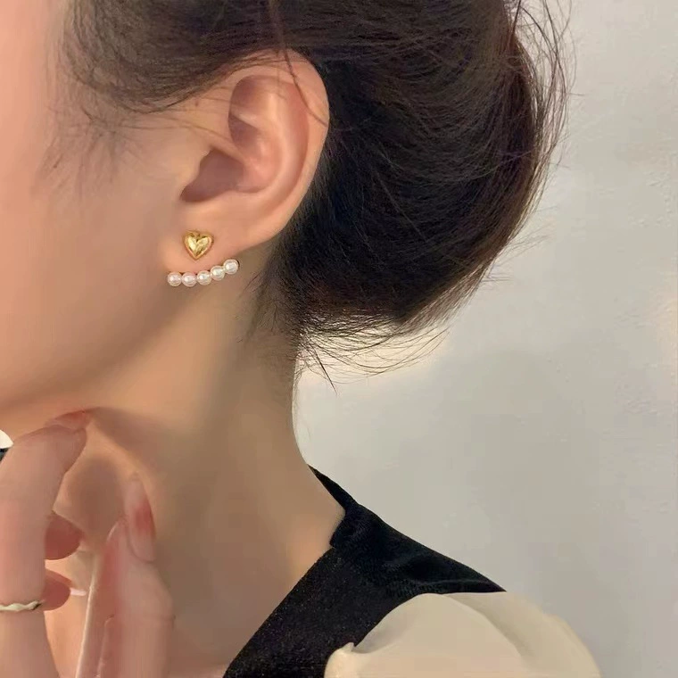 Pearl Earrings, 925 Silver Sample, Light Luxury Style, Multiple Color Options