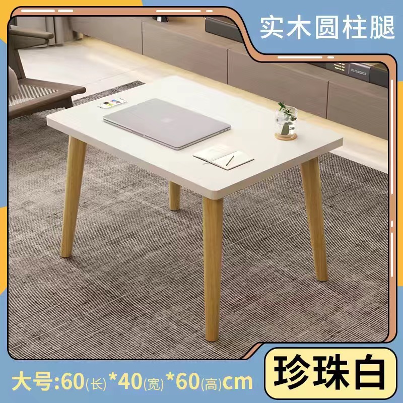 [원목테이블다리] 웜화이트 60/40 높이 60