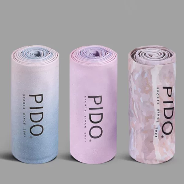 Pido Yoga Towel Non-Slip Non-Slip Sweat-Absorbent Towel Portable Widened Foldableing Yoga Mat Printed Blanket