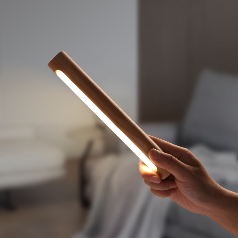 New Awesome Rotating Wall Lamp Home Bedroom Magnetic Rotating Table Lamp Simple Stepless Dimming usb Rechargeable Night Light