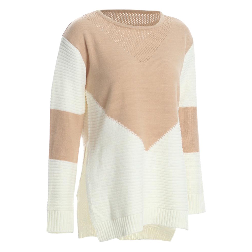 INS Internet celebridad Amazon bottoming camisa mujer invierno costura hueco suéter de mujer popular suéter transfronterizo mujeres