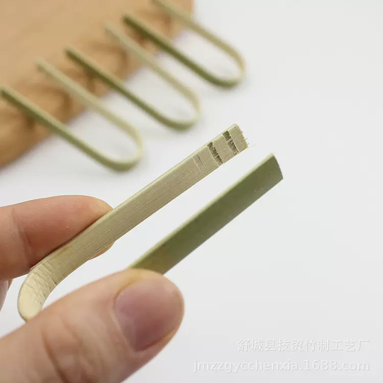 厂家直销食品夹青皮竹夹面包夹糕点夹虾夹食品级烘焙防烫