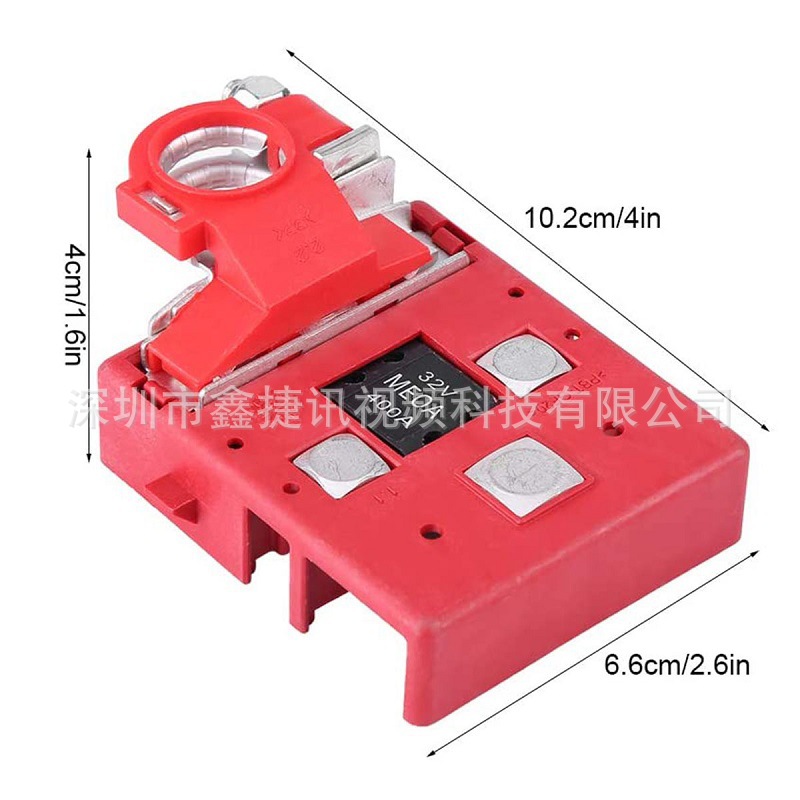Cross-Border Accessories Suitable for Rv Modification 32 V 400 a Fast Fuse Clip-On Battery Connector Clip