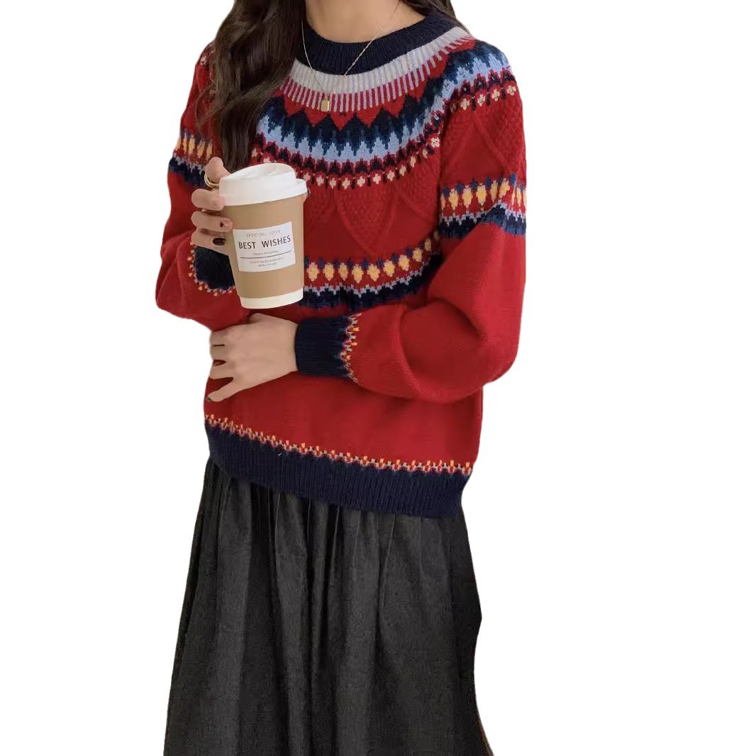 24 invierno Puyuan 2024 nuevo otoño invierno engrosado perezoso viento pequeño dentro de la camiseta de base
