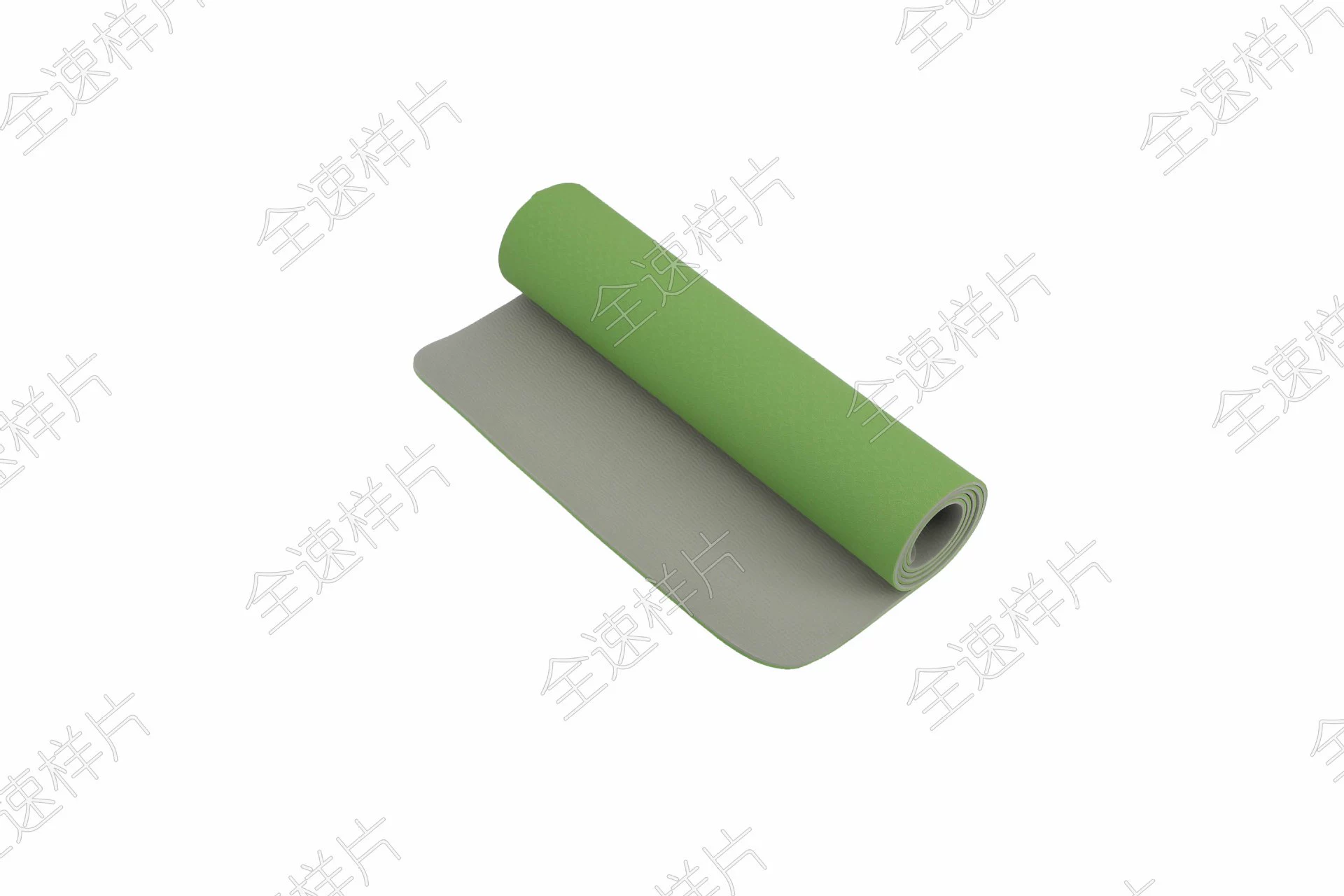 Коврик для йоги двухслойный TPE 130/150/183×61 см, 3/4/6 мм, двухцветный с ремнём и сумкой