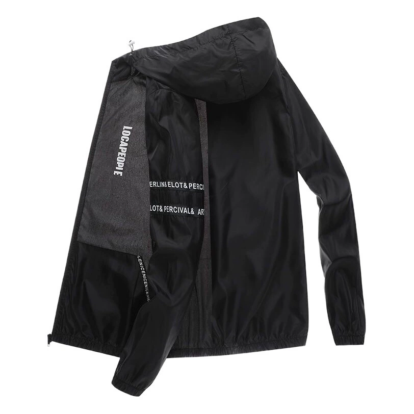 Поколение мужской новой весенне-летней корейской версии рыболовной дышащей куртки, Повседневная тонкая Солнцезащитная одежда Ice Silk