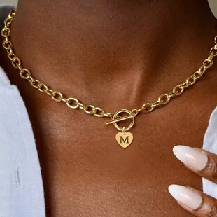 C 99962 Stainless steel heart pendant set ���P����ĵ������