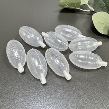 橄榄形BB叫气囊 直径6.3*3CM哨子 玩具发声器 捏捏叫 泡泡吱吱叫