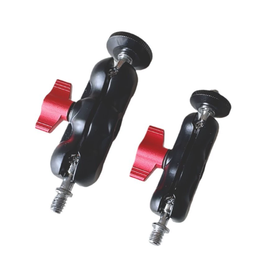 Зажим в горошек, многоугольный регулируемый универсальный зажим для монитора, оборудование для живой фотографии, волшебная рука, кронштейн с двойной головкой