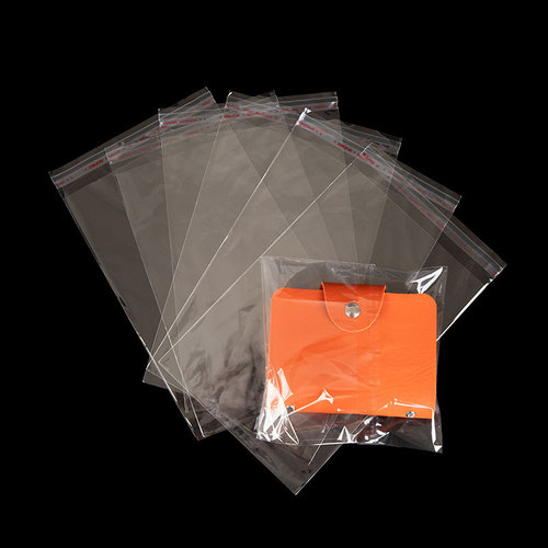 opp bag wholesale plastic ziplock bag clothing packaging bag jewelry transparent self-adhesive bag self-adhesive opp self-adhesive bag