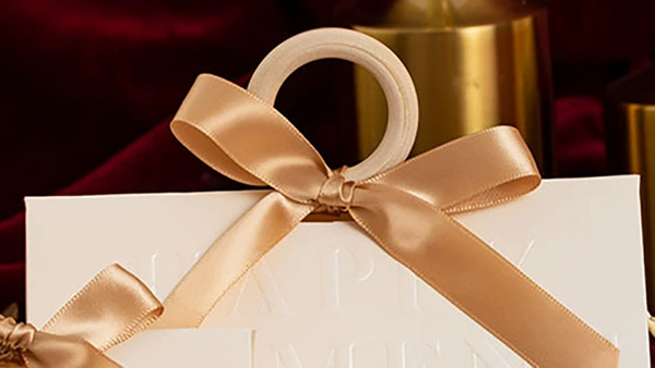 Hair band, 2cm, 52cm, champagne color