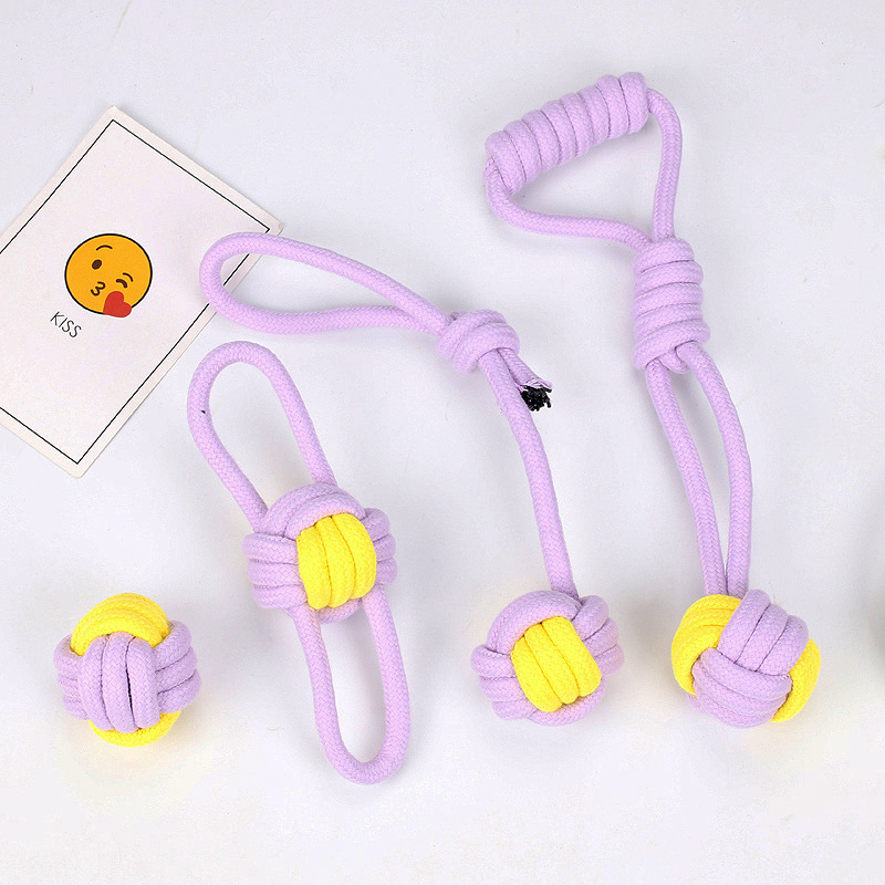 Temu se especializa en juguetes de cuerda de algodón para mascotas