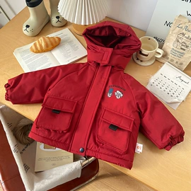 童羽绒服;童套装;普通外套
