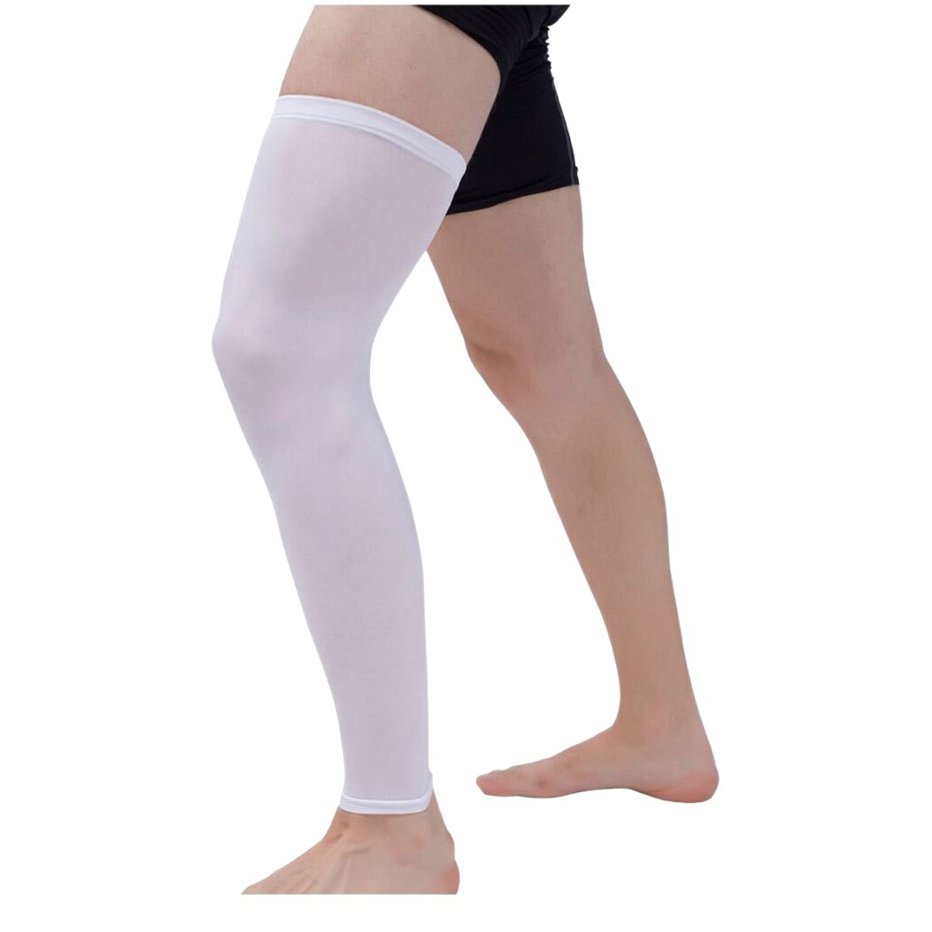 Basketball Leg Warmers, Calf Sleeves, Professional Sports Knee Pads, Protective Gear, Long Running Leg Warmers for Men and Women, Lycra Leg Protectors