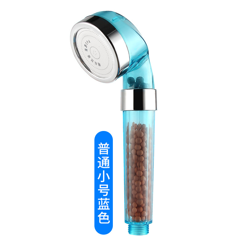 Обычный душ маленький синий