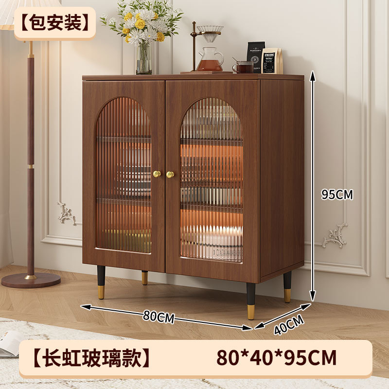 Gabinete de comedor moderno y simple, armario de almacenamiento de caña de viento, sala de estar, armario de té de cocina doméstica, armario de viento