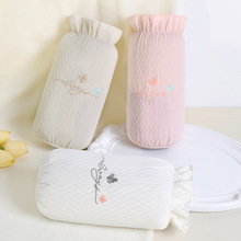 韩版可爱长款防水袖套秋冬羽绒服套袖成人护肘防污防油耐脏护袖女