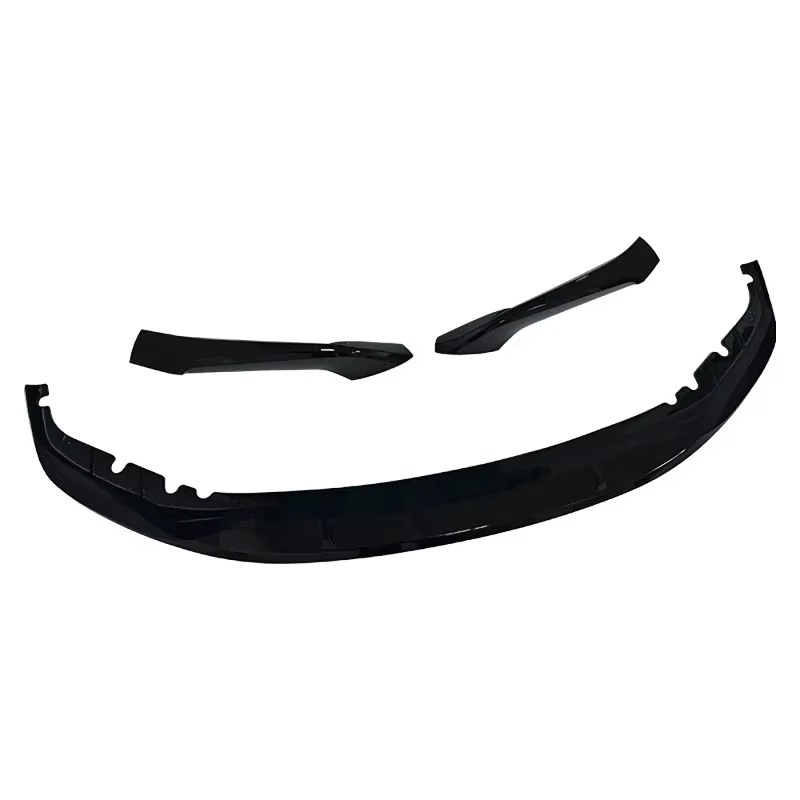 Bmw G30 Front Bumper Spoiler 5 Series Glossy Black Carbon Fiber Pattern Wind Blade Modified Front Splitter for 17-23 Models G30/G31