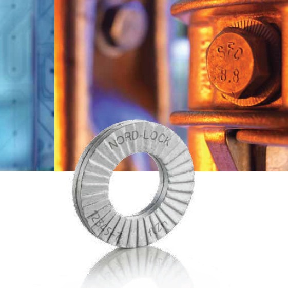 Nord-Lock防松垫圈NL8  NL8sp 洛帝牢防松垫片M8  双叠自锁垫圈