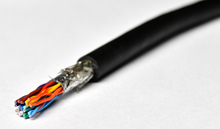 膠料認證美標電纜24芯多芯高速運動數據傳輸信號線纜耐油