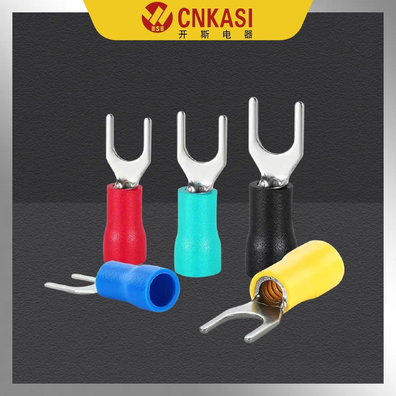 SV Y-shaped pre-insulated compression connectors UT line nose quick-connect compression terminal 22-16 16-14 14-12