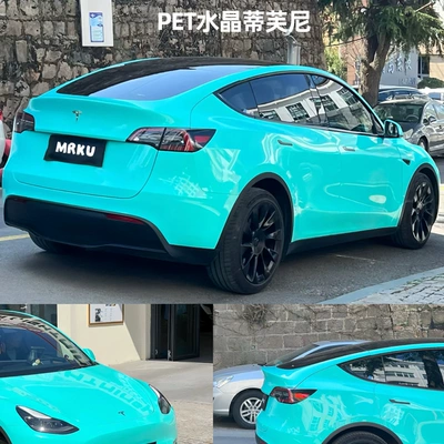 Auto Color Change Film – Car Pet Color Changing Film - pet-crystal-tiffany-152-17m-roll