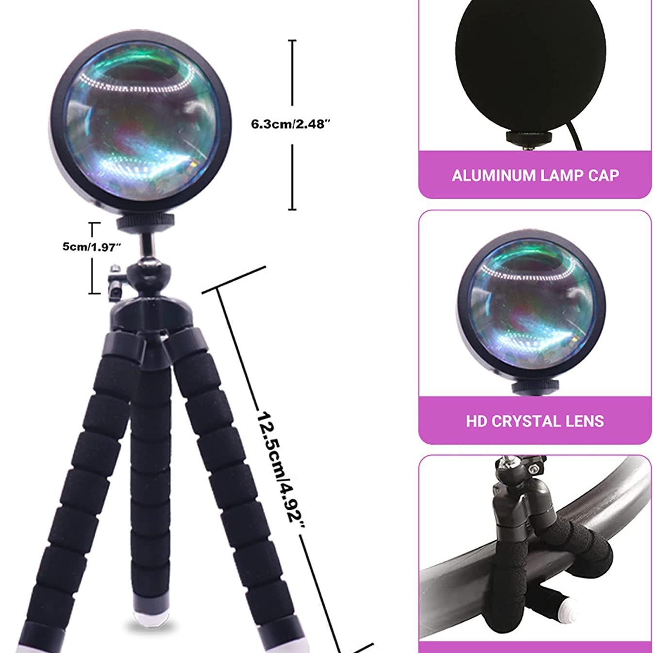 Luz del atardecer atmósfera luz del atardecer fotografía Internet celebridad lámpara del atardecer luz del atardecer proyección pulpo graffiti Tuya