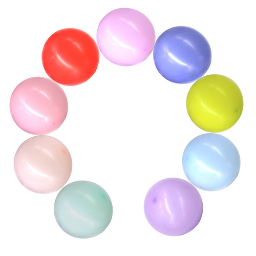 18-inch macaron balloon round balloon thickened wedding room decoration scene layout set custom printed logo