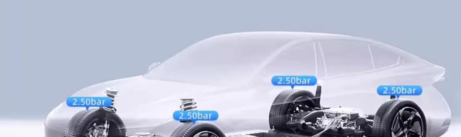 Car-Mounted Wireless Cross-Border Air Pump, Portable Air Pump for Cars, Electric Car Tire High-Pressure Inflator