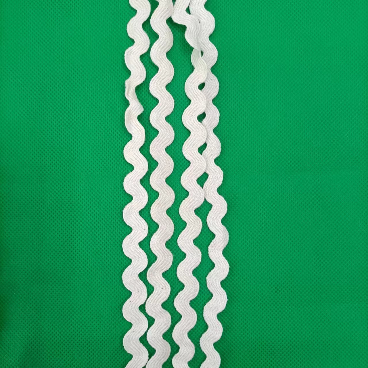 Cinturón de marinero de encaje hecho a mano de bricolaje/cinturón de carretera de montaña/cinturón S/borde ondulado/encaje de palabra/material de algodón en stock