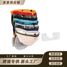 壁橱棒球帽架 壁挂式帽子收纳架 容纳20顶办公室球帽架