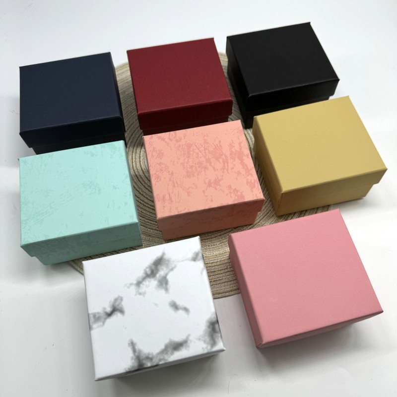 Factory Direct Sales Wholesale Watch Box Heaven and Earth Cover 8*9 Gift Box Can Be Hot Stamped with Logo