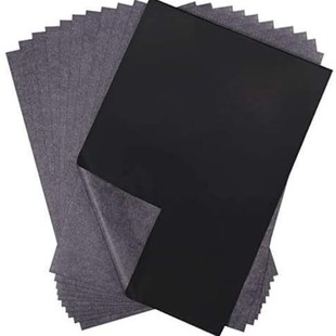 Amazon 100 Graphite Carbon Paper Black Blue Carbon Paper Single-sided A4 Tracing Paper Carbon Paper