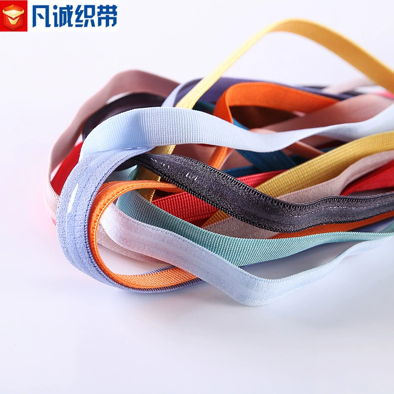 Цветной купальник 1,0 см, противоскользящее платье на резинке, обернутое грудью, противоскользящая силиконовая тесьма, оптовая продажа, одежда, резиновые аксессуары