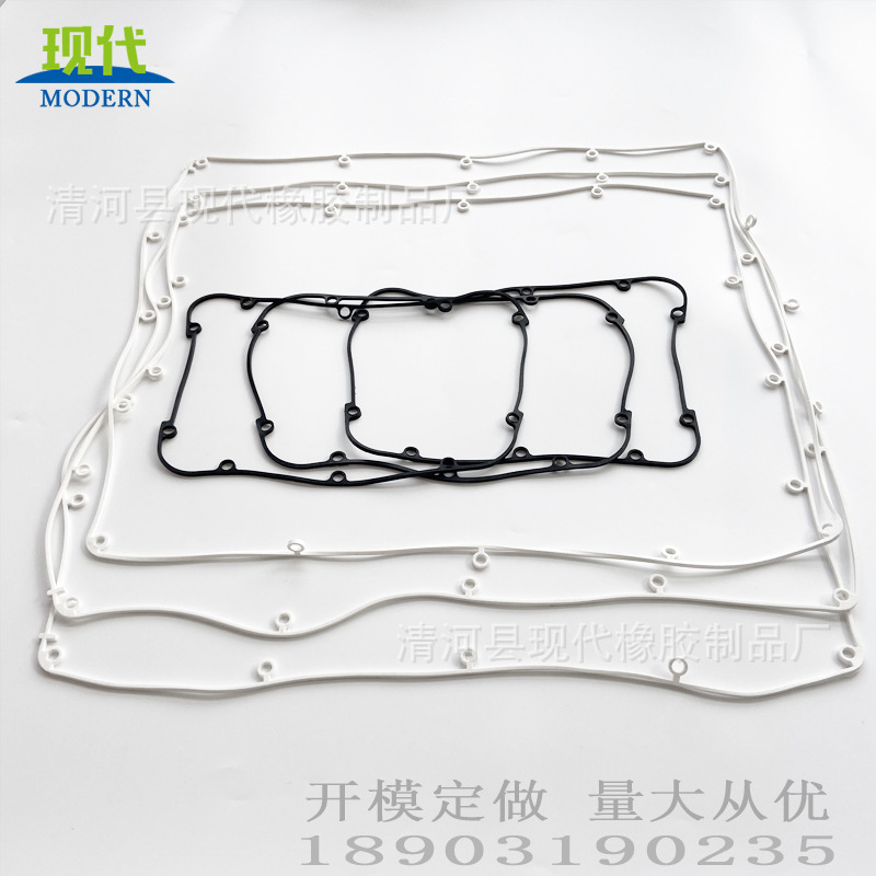 橡胶密封圈 硅胶阻燃V0密封减震垫 NBR丁腈橡胶密封圈垫 异型开发
