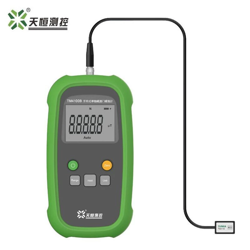 Tianheng TM4100B Цифровой гауссметр детектор напряженности магнитного поля портативный магнитный датчик