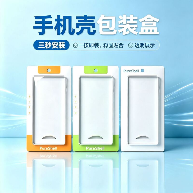New envelope-style pull-out phone case packaging box, easy to install, for Apple 17 Pro Max phone case, in stock