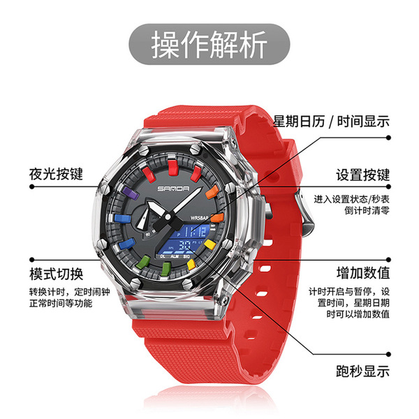 Trend fashionable men's watch for men and women