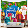 Christmas decorate Santa Claus Christmas tree peach -skinned velvet wall -mounted manufacturer source to come to G231