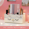 Handheld table mirror, simple dressing table for elementary school students, storage box, internet celebrity