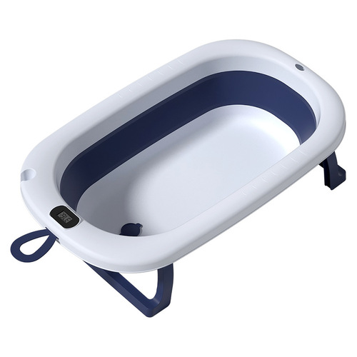 Foldable Baby Bath Tub with Baby Sleeping Seat, Large Baby Tub for Kids, Household Baby Bath Tub for Newborns and Children