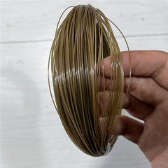 枯草色土黃色黑色硬質尼龍單絲膠絲線編織魚線不反光超隱秘綁鈎線