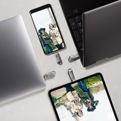 SanDisk SDDDC4 Android Type-C Mobile Flash Drive 32GB 64GB 128GB Dual-Use Metal USB Drive 256GB