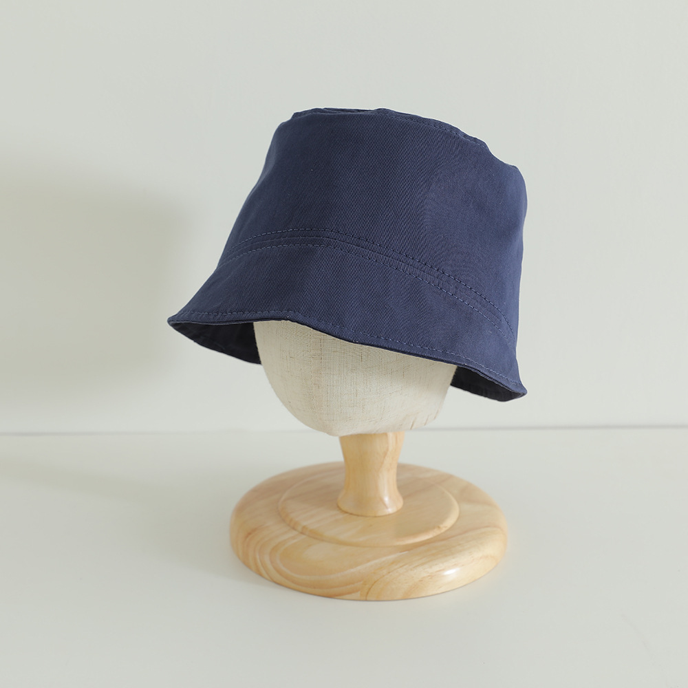 Sombrero infantil simple primavera y verano coreano delgado sombrero de pescador recto para niños y niñas sombreros de cuenca para niños sombreros de agua de estilo extranjero